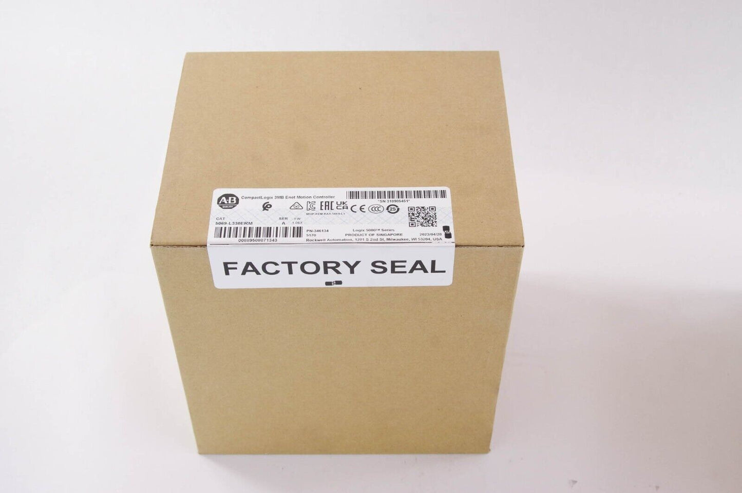 Allen Bradley 5069-L330ERM / 5069L330ERM CompactLogix 3MB Enet Motion Controller