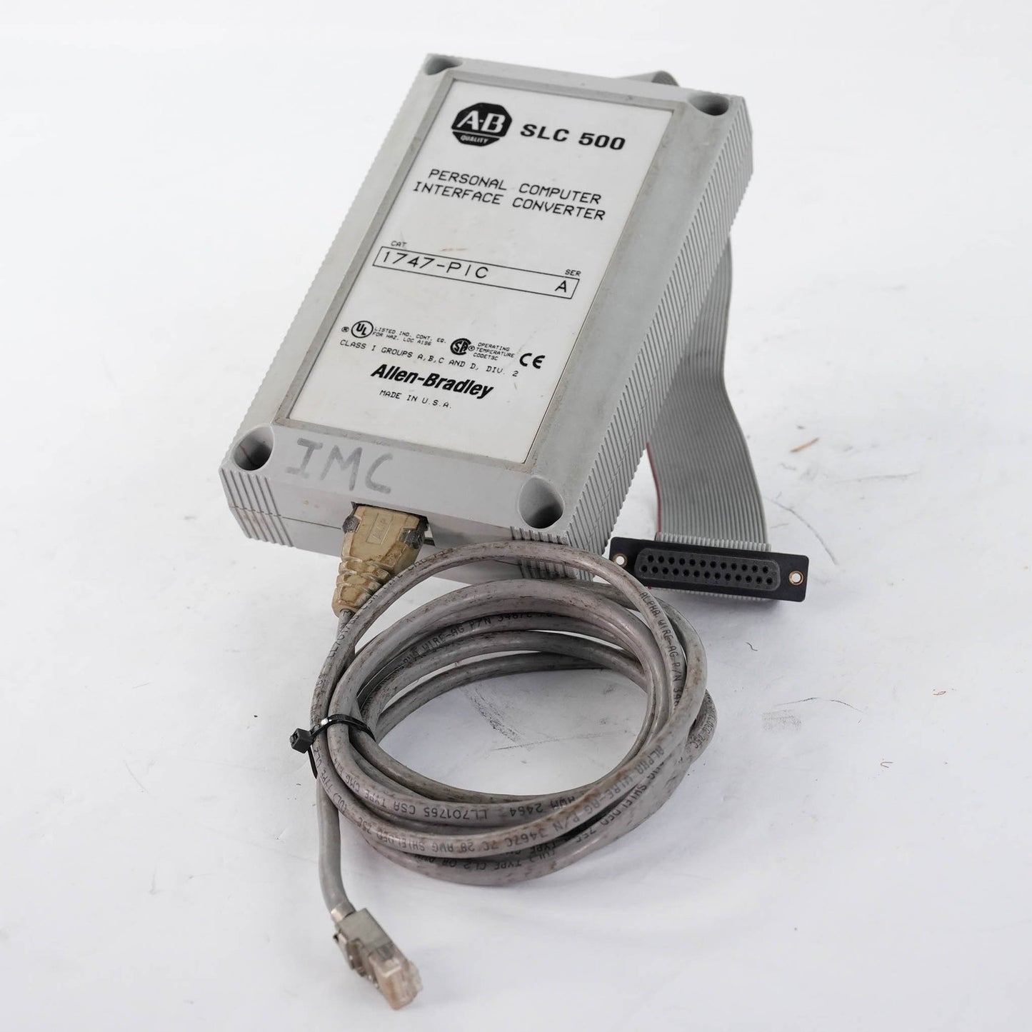 Allen Bradley 1747-PIC SLC 500 Personal Computer Interface Converter 1747PIC