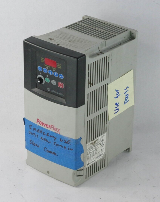 Allen Bradley 22B-D012N104 Ser A PowerFlex 40 12A 7.5HP AC Drive - Parts/Repair