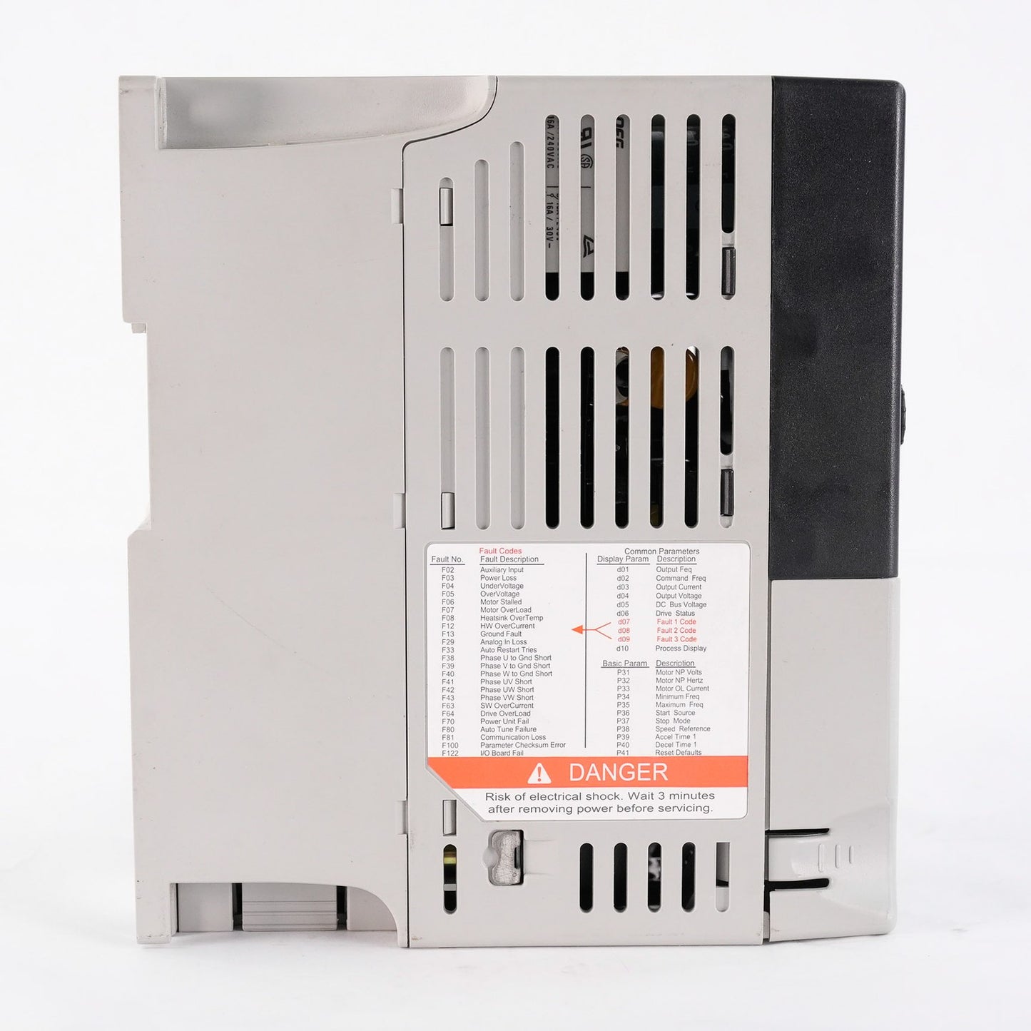 Allen Bradley 22A-V2P3N104 /A PowerFlex 4 AC Drive 0.4kW 0.5HP 22AV2P3N104