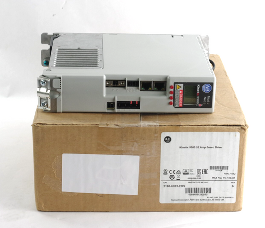 Allen Bradley 2198-H025-ERS /A Kinetix5500 20 Amp Servo Drive - Open Box
