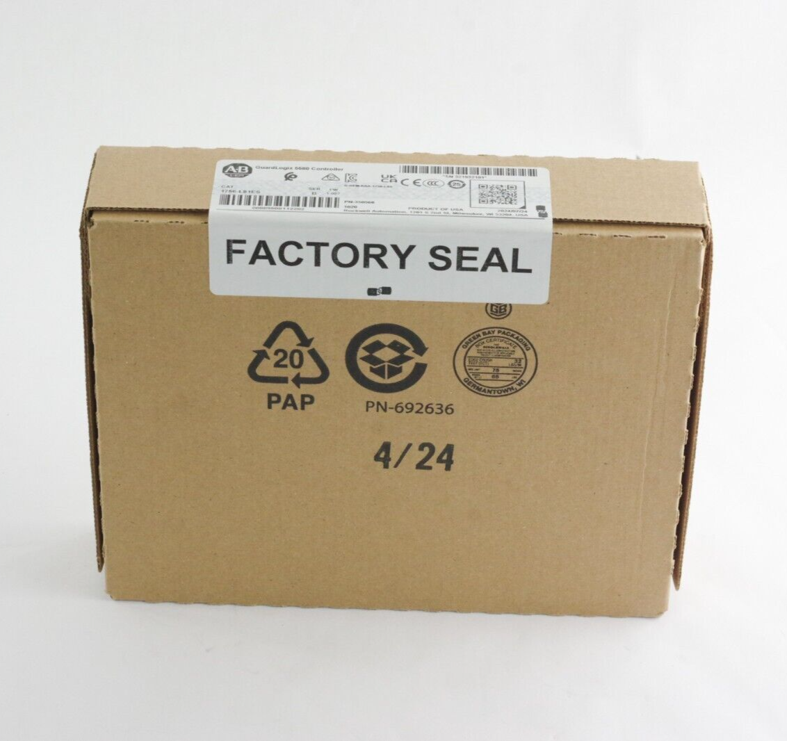 2024 Allen Bradley 1756-L81ES Ser B 1756L81ES Processor Module - Sealed Surplus