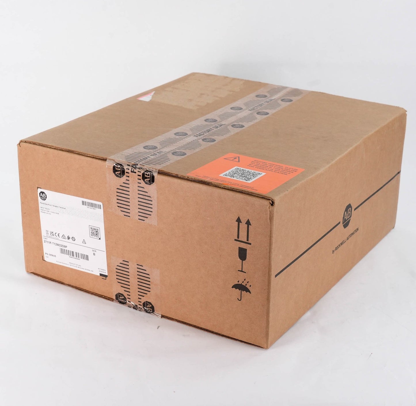 Allen Bradley 2711P-T12W22D9P Ser B PanelView Plus 7 12.1in Touch 24VDC Sealed