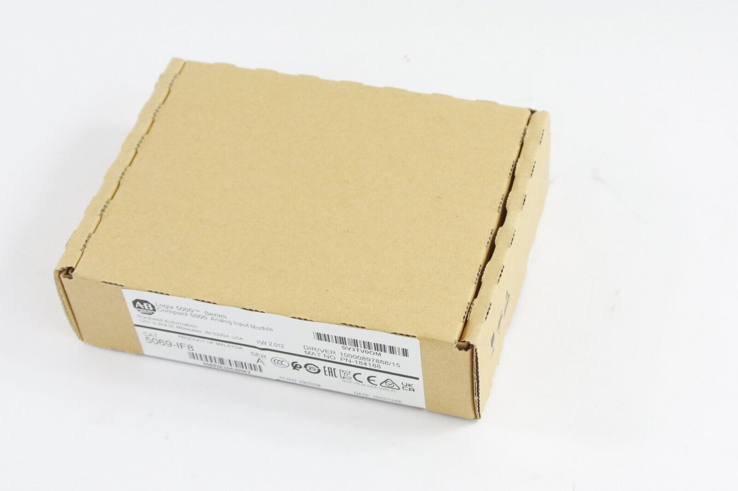 2022 Allen Bradley 5069-IF8 /A Compact IO Analog Input Module - Sealed Surplus