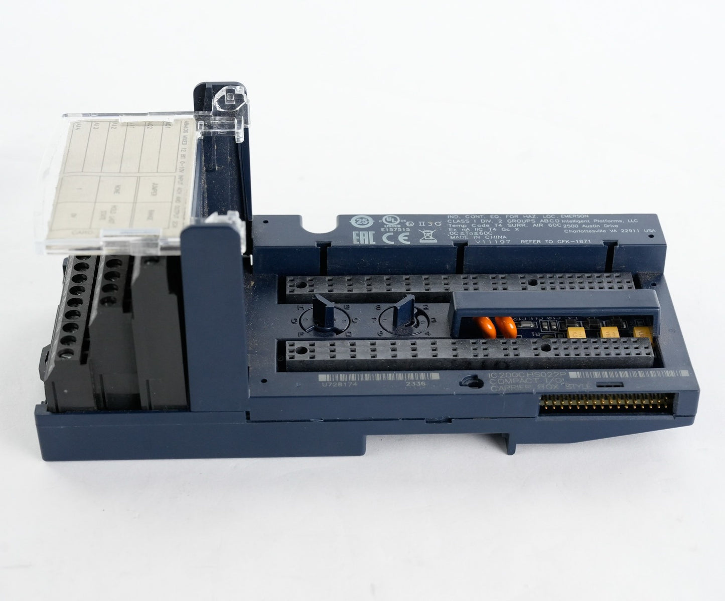 Emerson IC200CHS022P Compact I/O Carrier Box Style