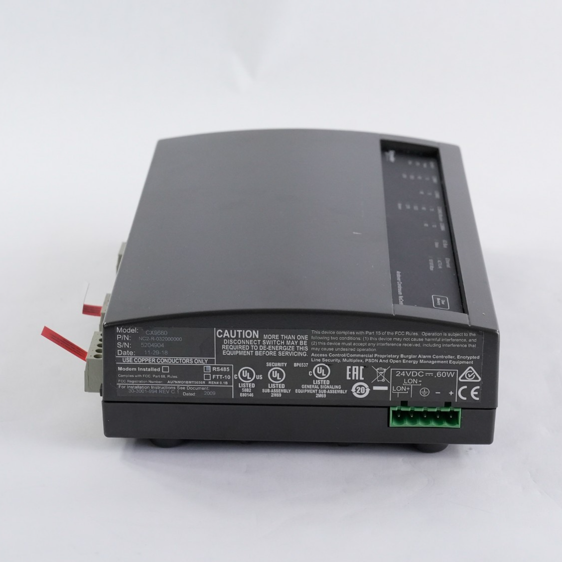 Schneieder Electric Andover NetController II CX9680 NC2-R-032000000 - 32 Node
