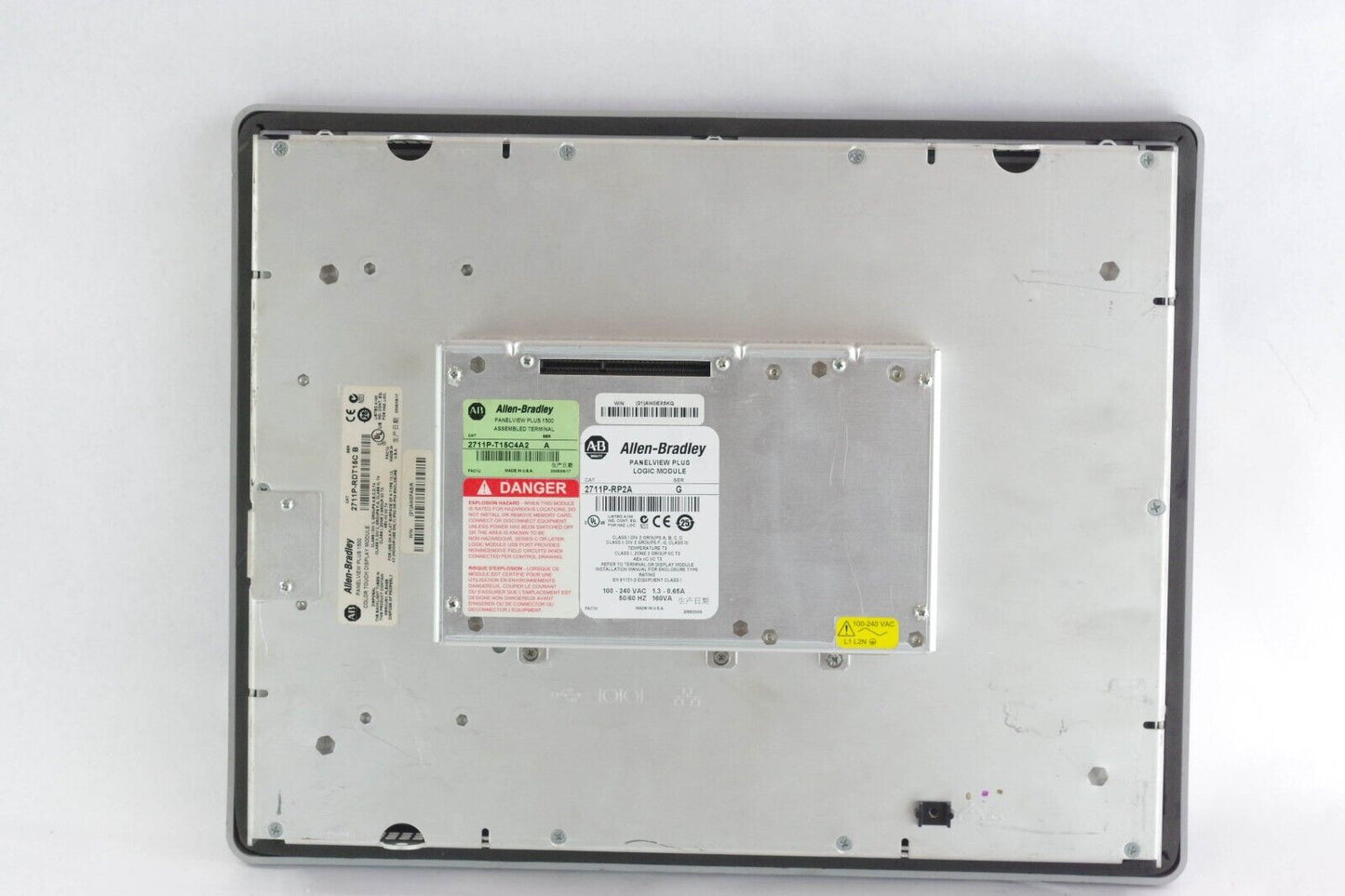 Allen Bradley 2711P-T15C4A2 Ser A PanelView Plus 1500 RDT15C RP2A G - 1 Year Wty