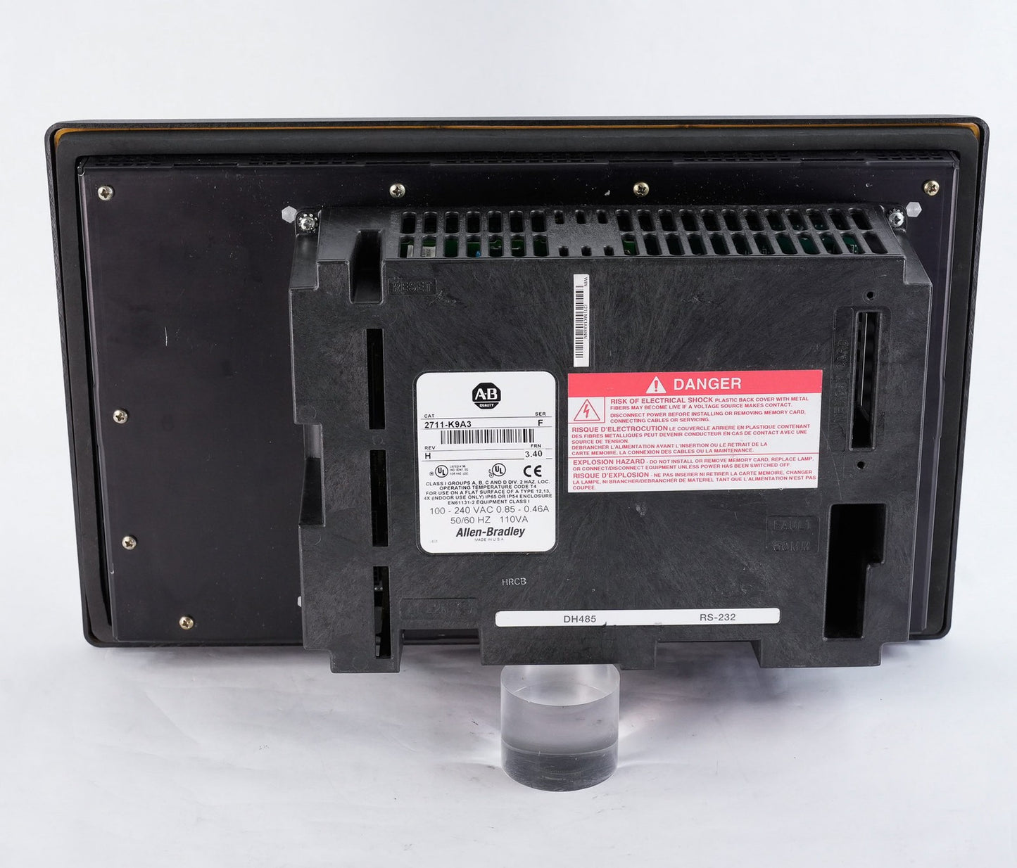 Allen Bradley 2711-K9A3 /F Rev H FRN 3.40 PanelView 900 HMI Display Refurbished