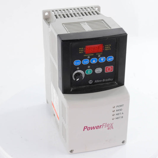 Allen Bradley 22B-D2P3N104 PowerFlex 40 AC Drive 480V 3PH 0.75kW 1HP