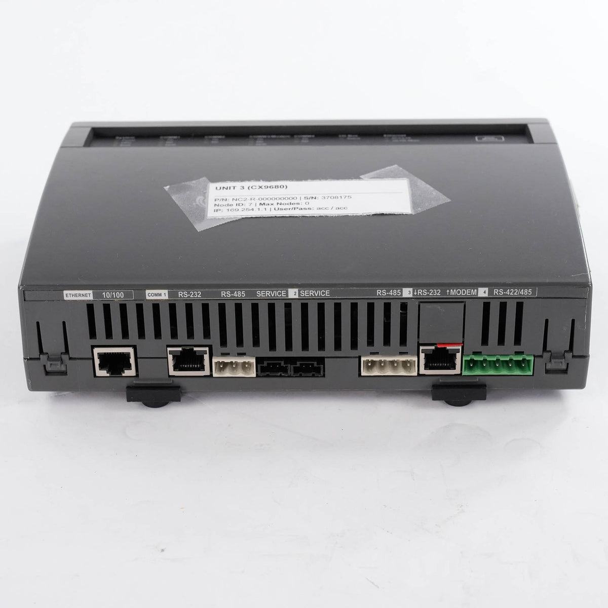 Schneider Electric CX9680 NC2-R-000000000 Continuum NetController 2 CX 9680 NC2R