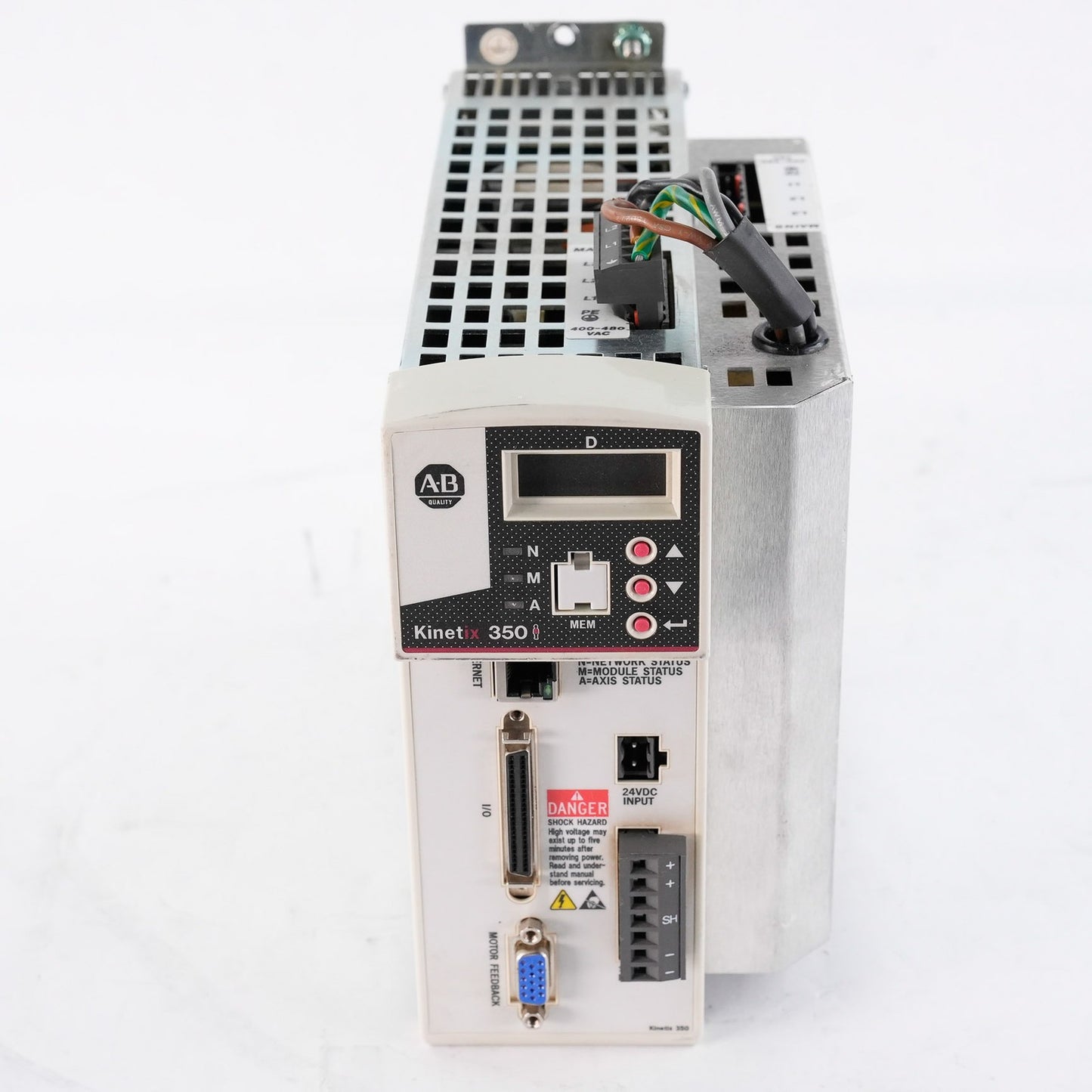 Allen Bradley 2097-V34PR6-LM /A Kinetix 350 Servo Drive + 2097-F2 Mains Filter