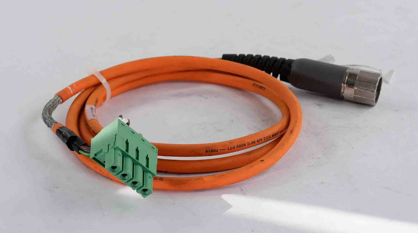 Allen Bradley 2090-CPWM7DF-14AA05 /A Servo Power Cable 66" 2090CPWM7DF14AA05