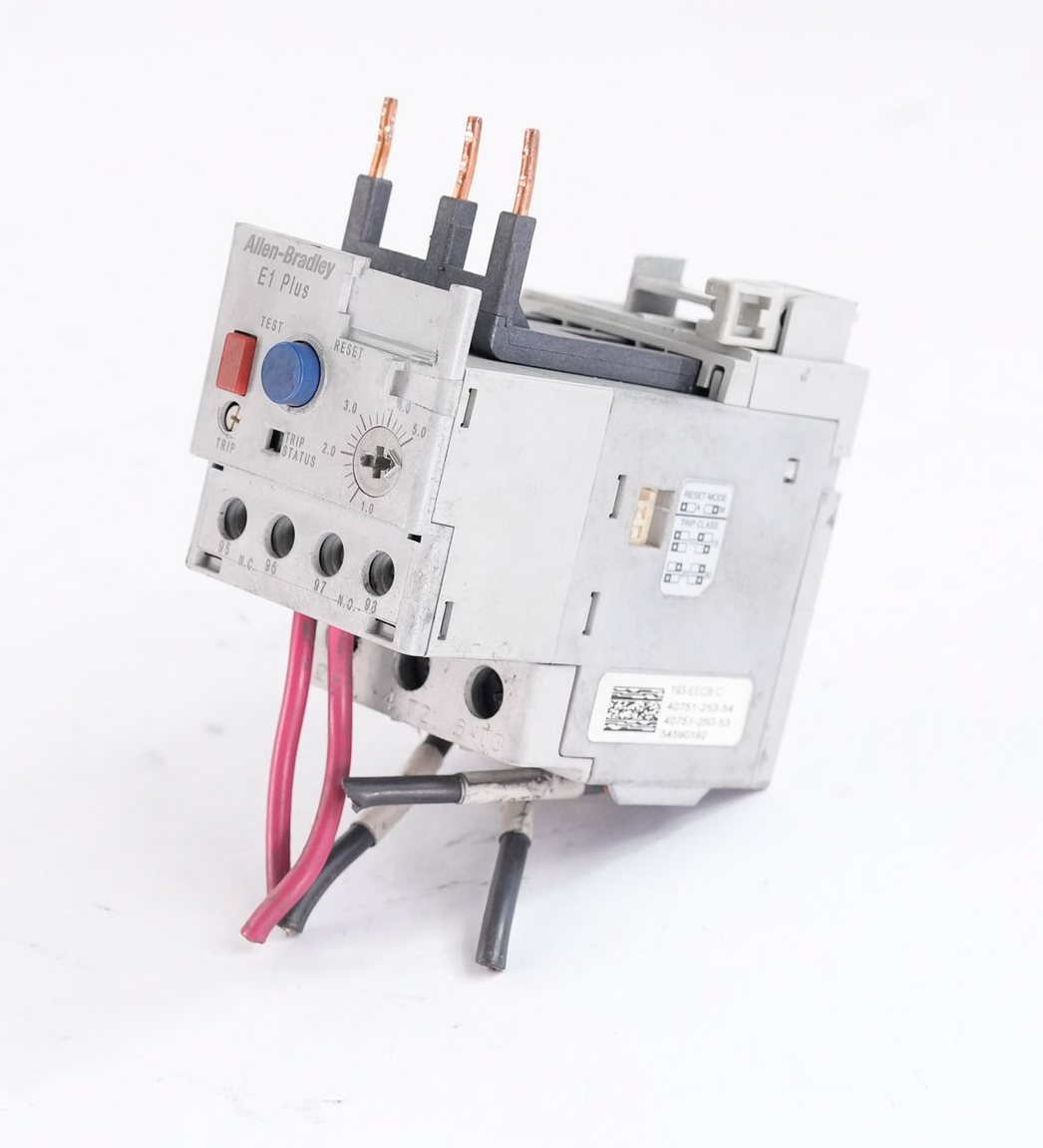Allen Bradley 193-EECB /C E1 Plus Electronic Solid-State Overload Relay 193EECB