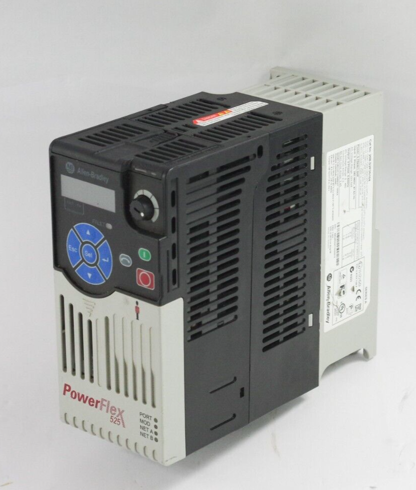 Allen-Bradley 25B-D2P3N104 SER A PowerFlex 525 1hp Ac Drive 480V