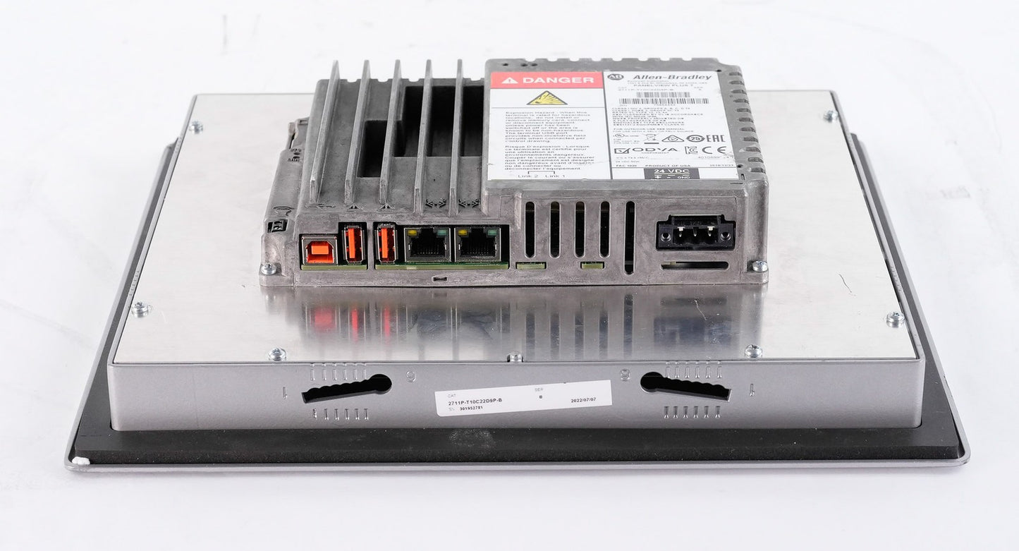 Allen Bradley 2711P-T10C22D9P-B /A PanelView Plus 7 10.4" Display Terminal HMI