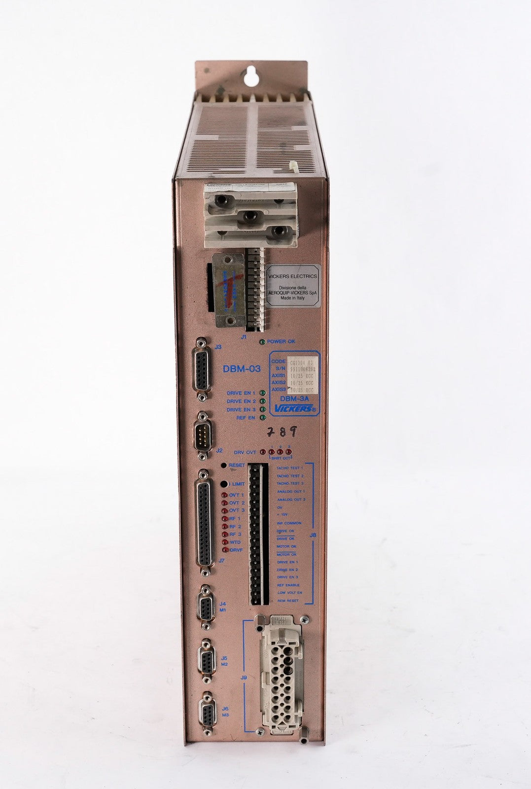 Vickers DBM-03 CG1304 03 Servo Drive 3-Axis DBM03 CG130403 10/25