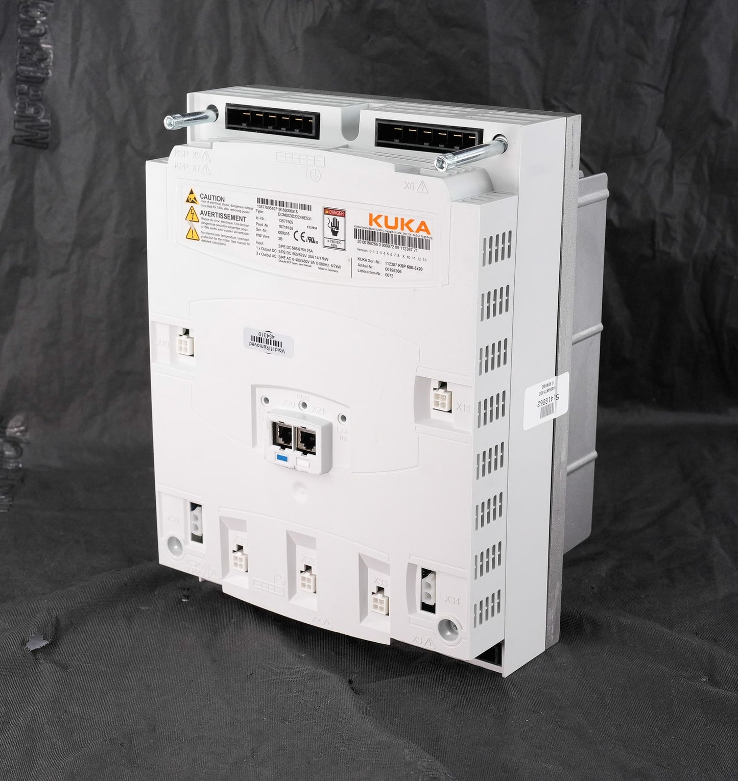 Kuka KSP 600-3x20 ECMBS3D2224BE531 Servo Drive Module - Refurbished + Warranty