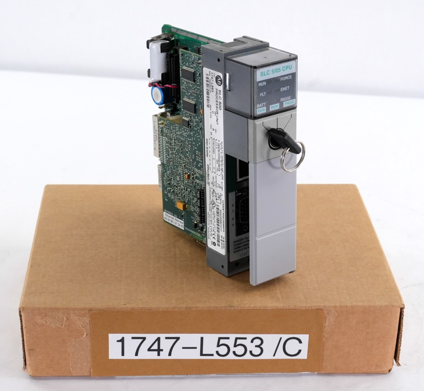 Allen Bradley 1747-L553 /C SLC 500 5/05 CPU 64K Processor Unit 1747L553 - Refurb