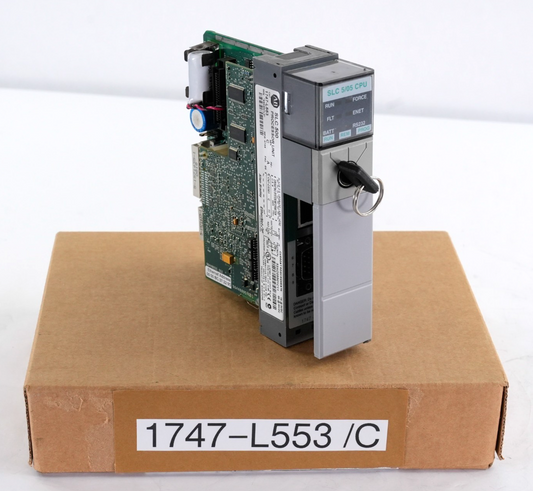 Allen Bradley 1747-L553 /C SLC 500 5/05 CPU 64K Processor Unit 1747L553 - Refurb