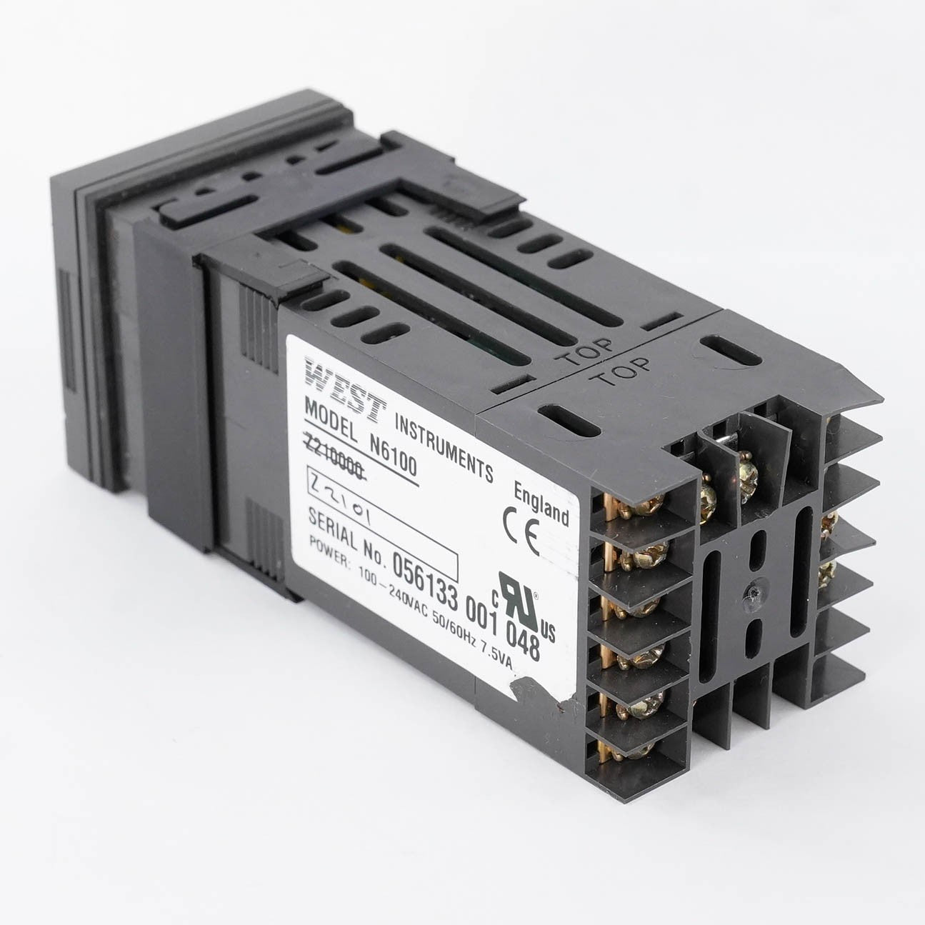 West N6100 1/16 DIN PID Temperature Controller 100-240VAC N6100