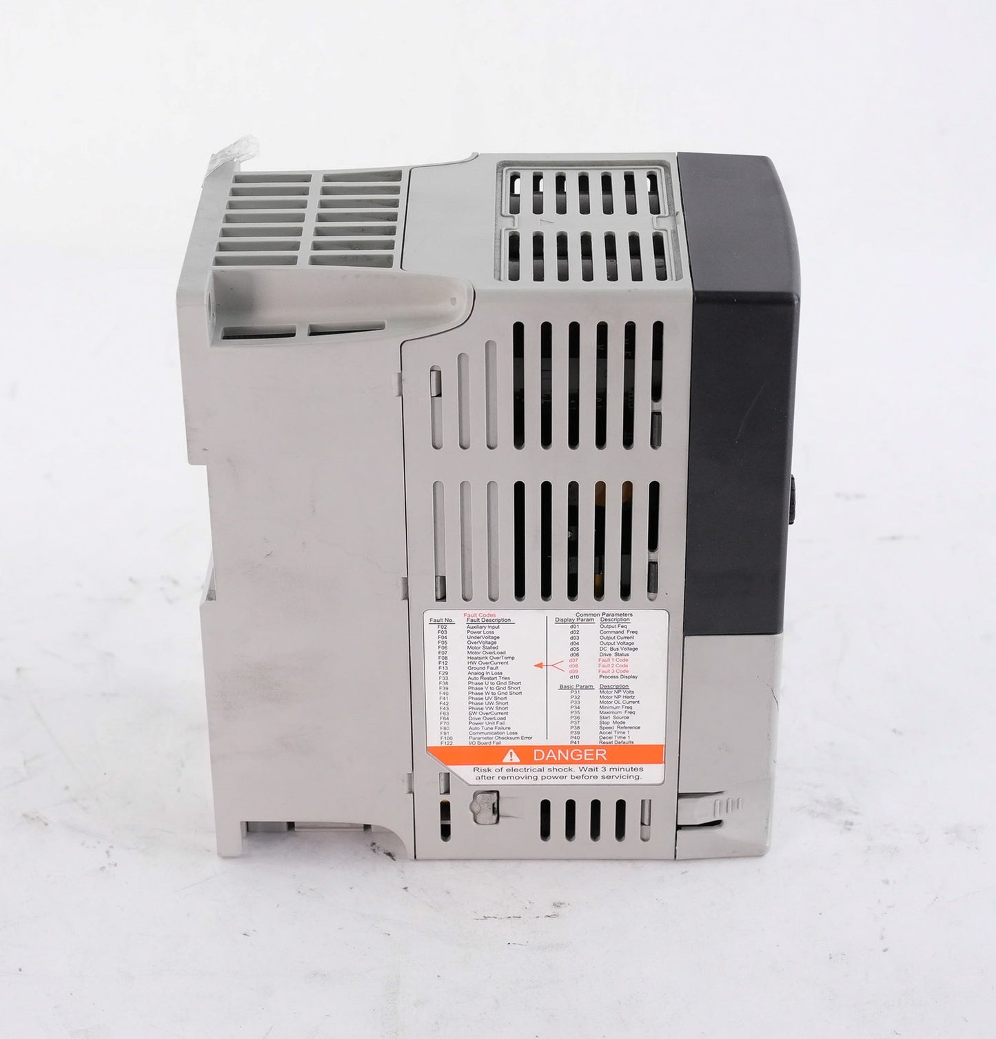 Allen Bradley 22A-A4P5N104 /A PowerFlex 4 AC Drive 3-Ph 22AA4P5N104 Used