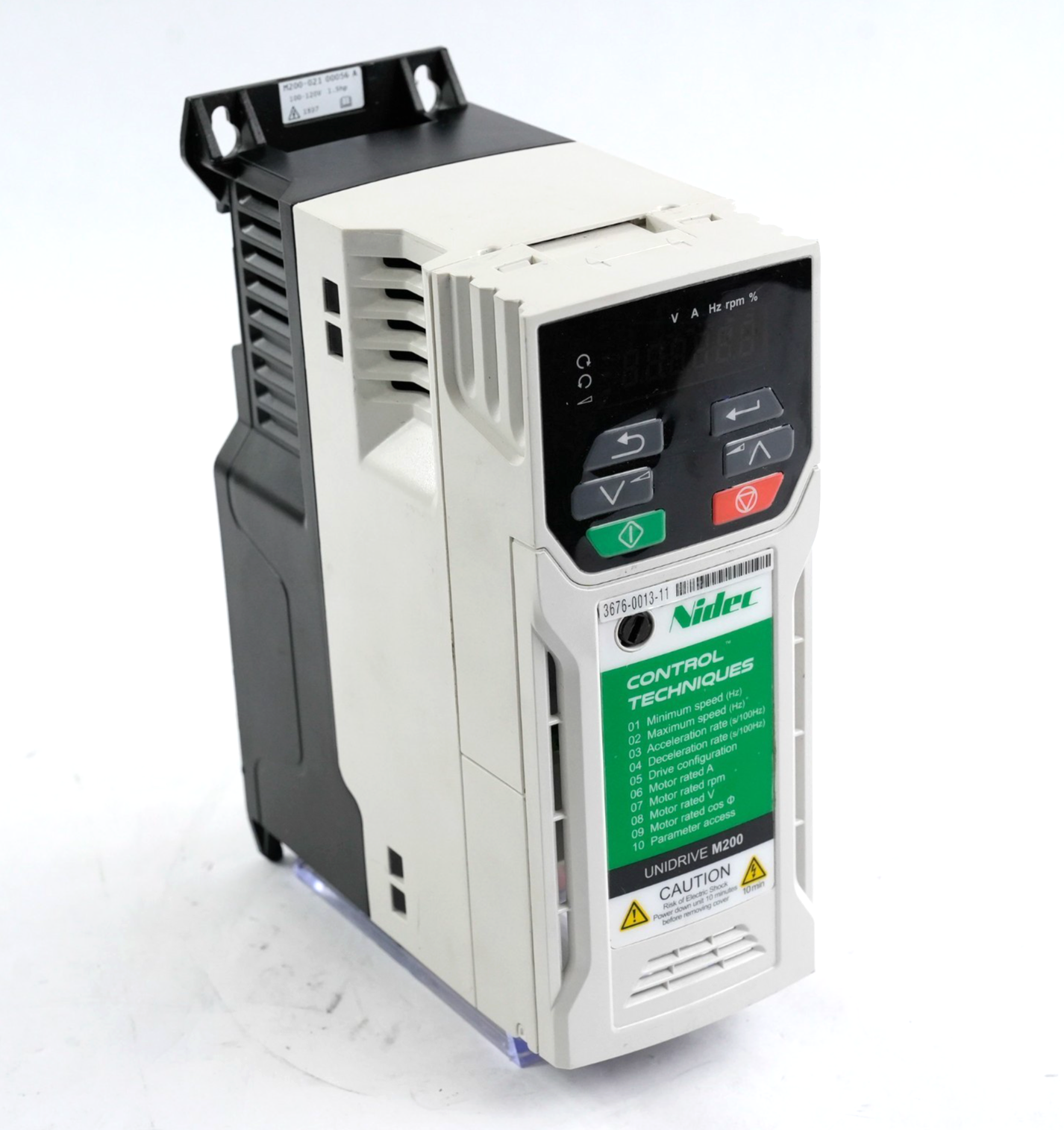 Control Techniques M200-021 00056 A 1.5hp Frequency Inverter Drive M2000210005
