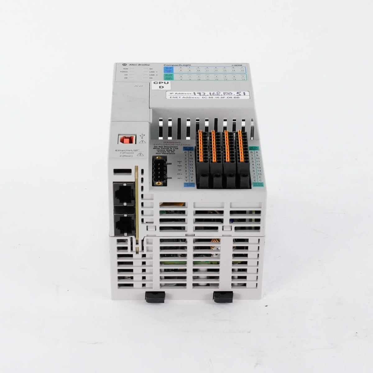Allen Bradley 1769-L18ERM-BB1B Ser B CompactLogix 0.5MB
