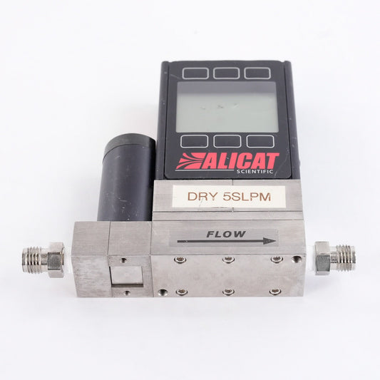Alicat Scientific MCS-5SLPM-D/5M Mass Flow Controller 5" w/ Display MCS5SLPMD5M