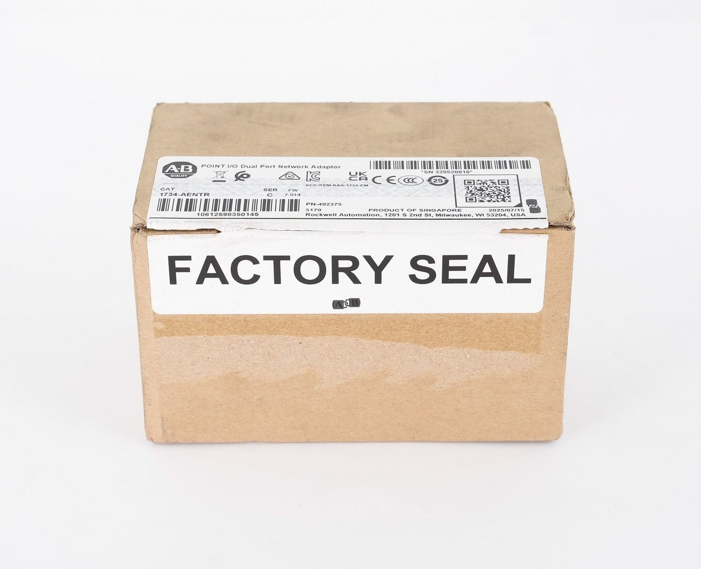 Allen Bradley 1734-AENTR /C Point I/O Ethernet Adapter 1734AENTR - Open Box