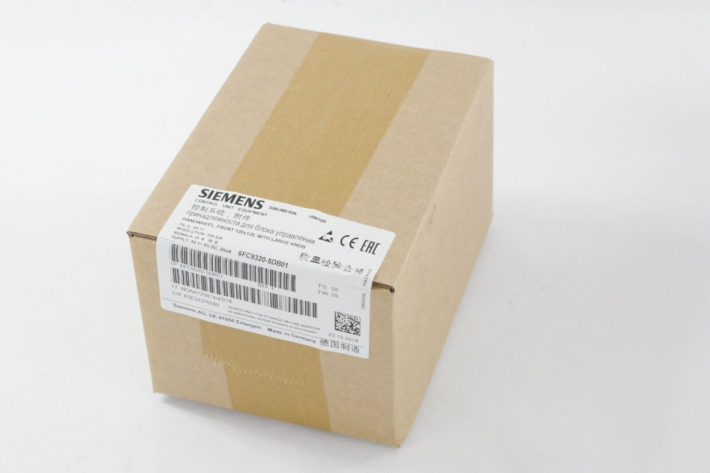 SIEMENS 6FC9320-5DB01 SINUMERIK CONTROL UNIT - New Surplus (sealed)