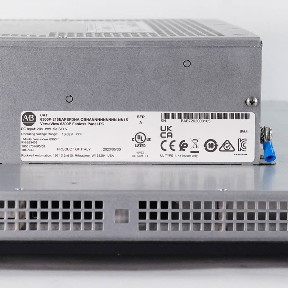 Allen Bradley 6300P-215EAPSFDNA-CBNANNNNNNNNNN-NN1S VersaView 6300P 21.5in PC