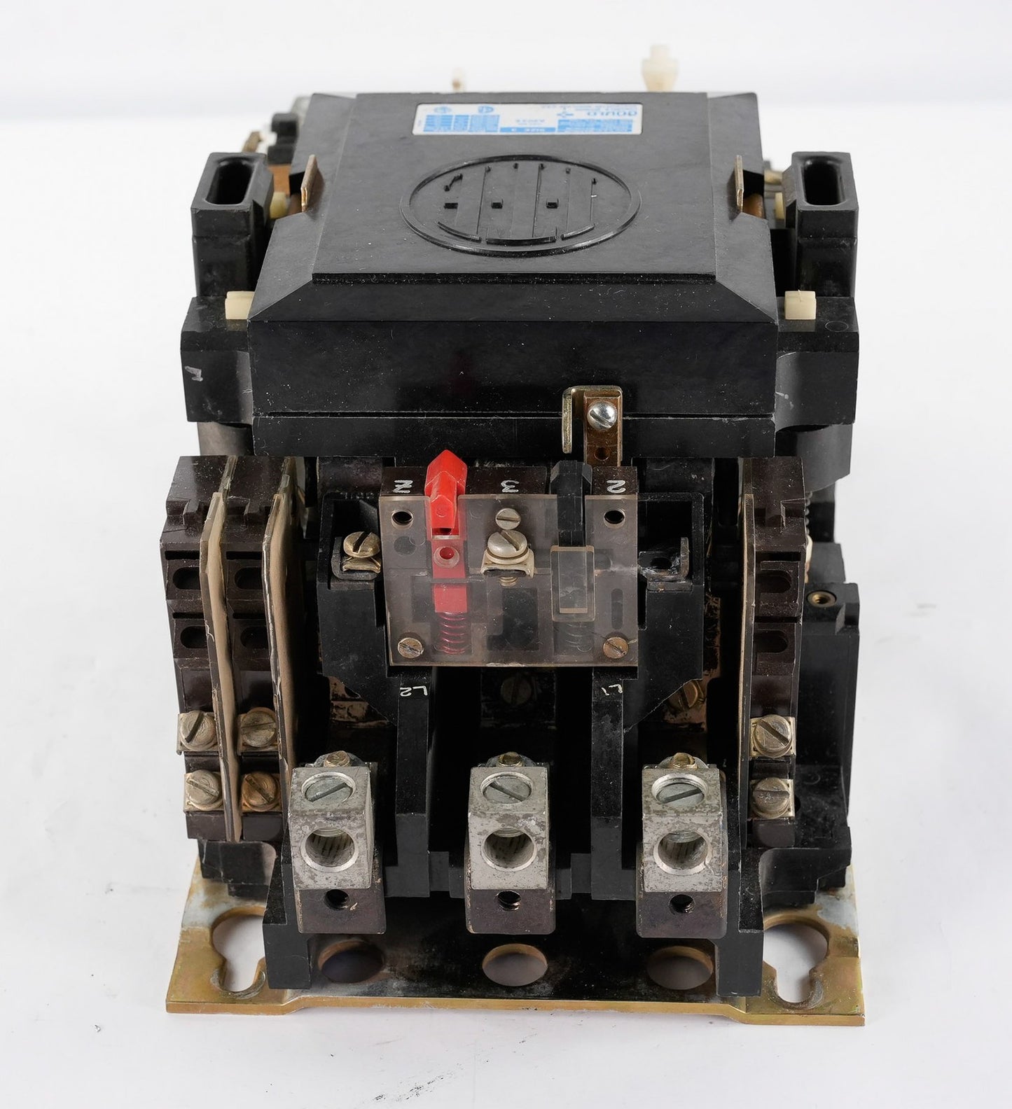 Gould A203 Size 3 Magnetic Motor Starter 3-Pole 600V 90A Series E A203E