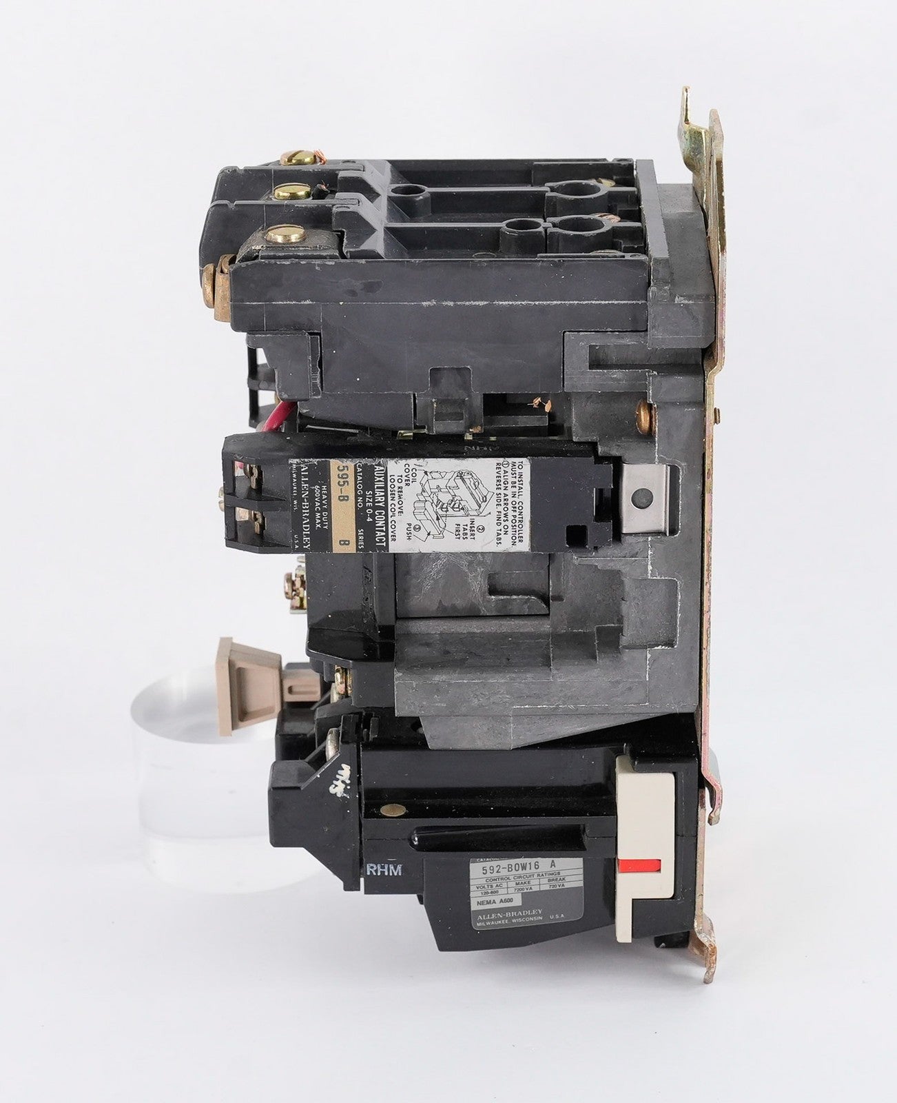 Allen Bradley 509-A0D /B NEMA Size 0 Starter 509A0D