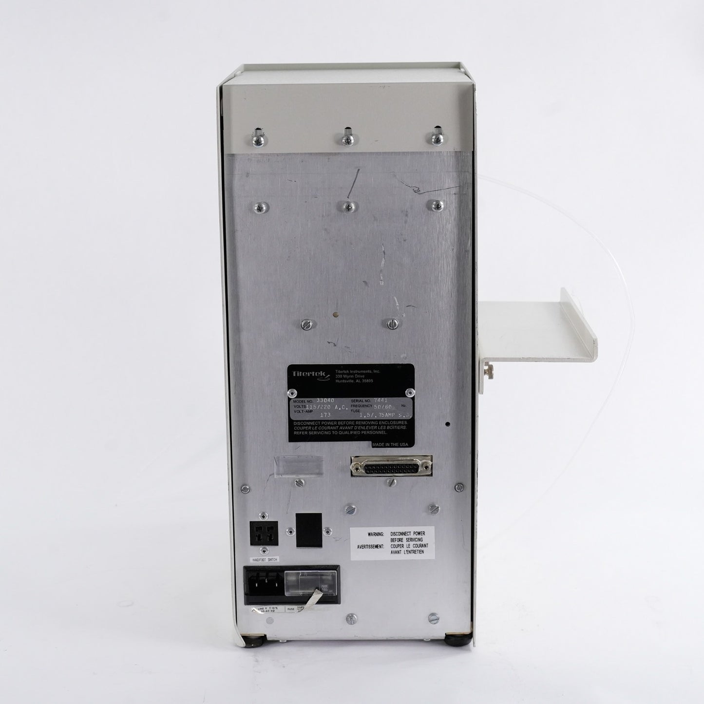 Titertek Instruments 33040 115/220 AC 50/60Hz