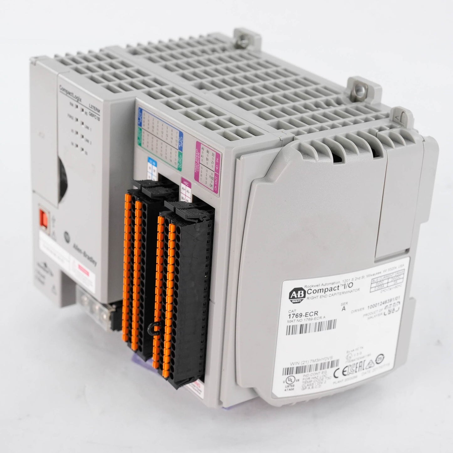 Allen Bradley 1769-L27ERM-QBFC1B Ser A CompactLogix 5370 L2 Controller