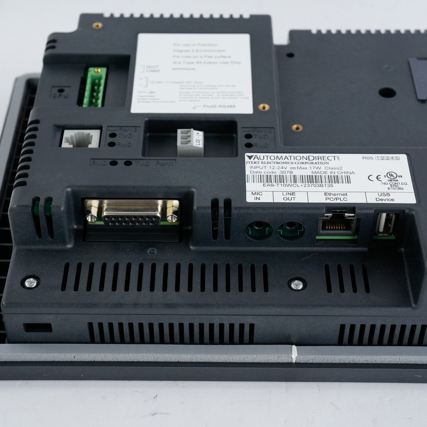 Automation Direct EA9-T10WCL Touch Screen HMI Control Panel Display - Open Box