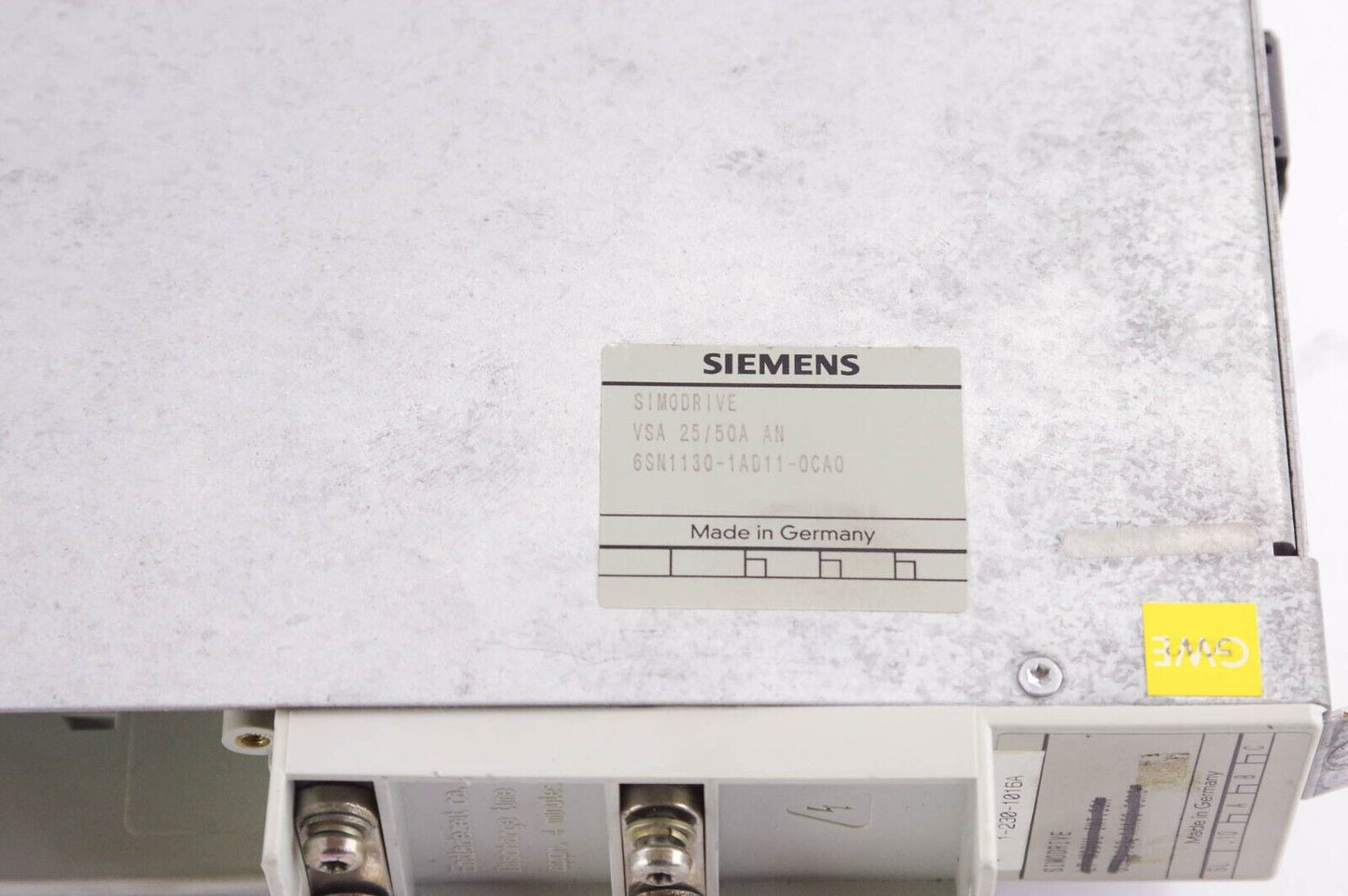 SIEMENS 6SN1130-1AD11-0CA0 / 6SN11301AD110CA0 Simodrive VSA 25/50A AN