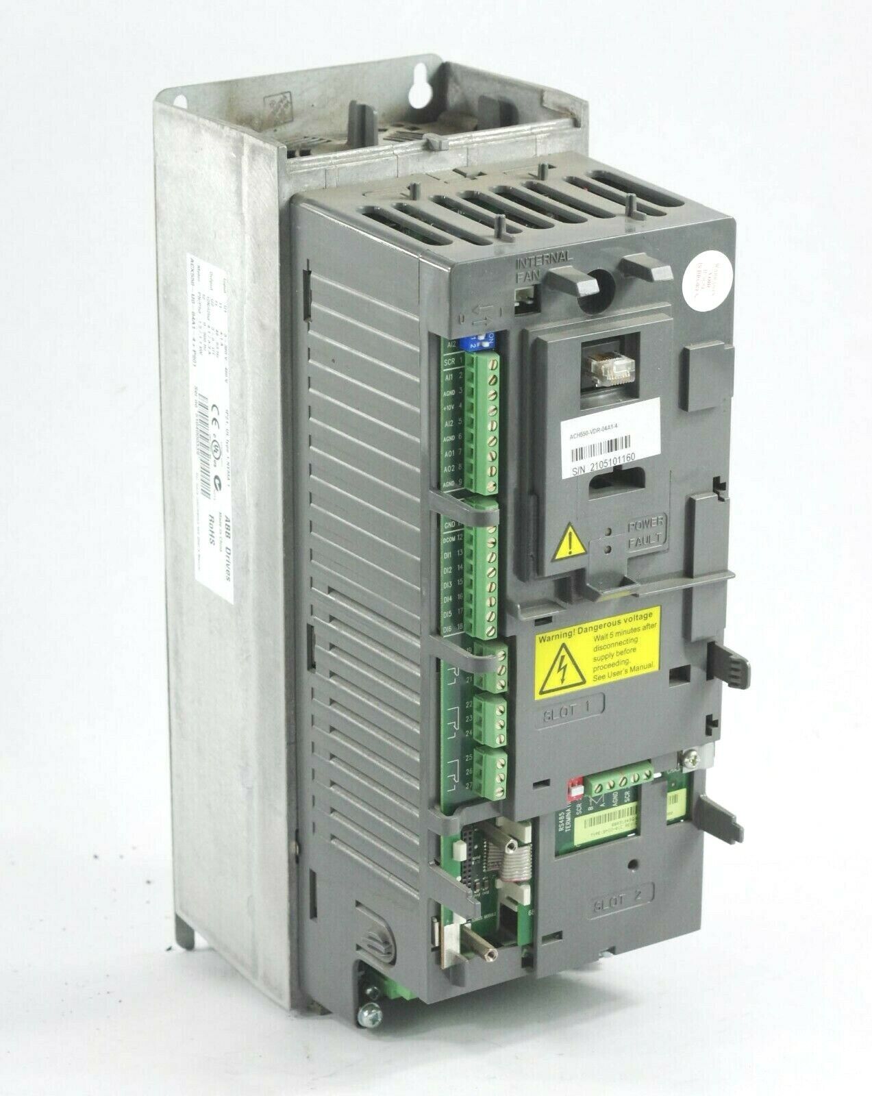 ABB AC Motor Drive ACX550-U0-04A1-4+P901 480VAC 4.1A ACH550-VDR-04A1-4