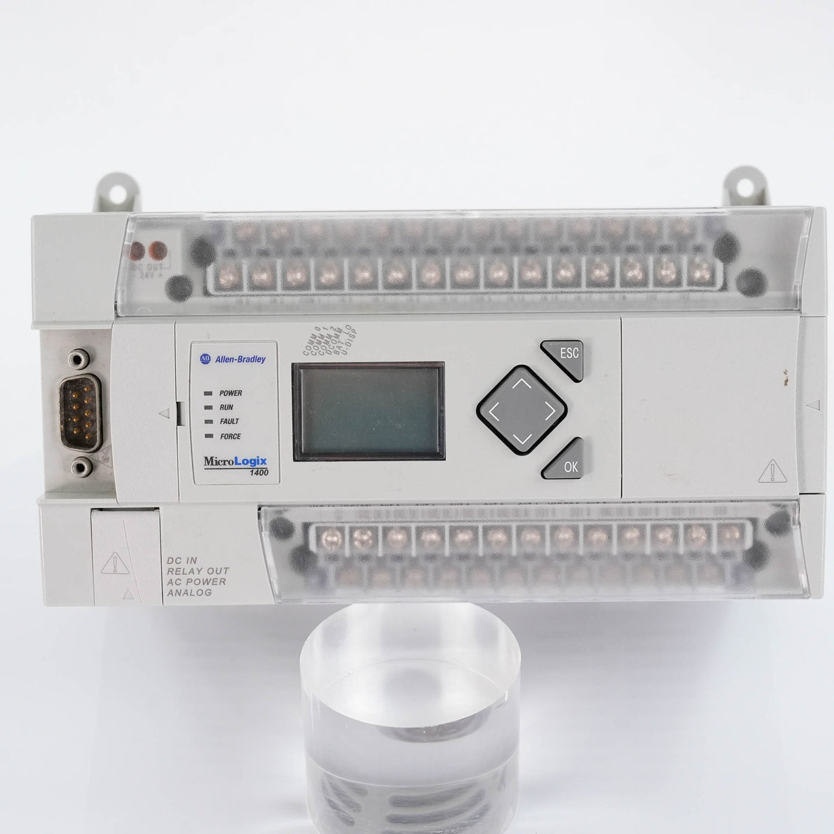Allen Bradley 1766-L32BWAA Ser C MicroLogix 1400 PLC 120/240V AC 32 I/O