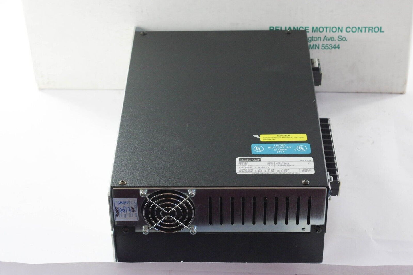 Reliance Electric Electro-Craft PDM-20 9101-2162 Rev K