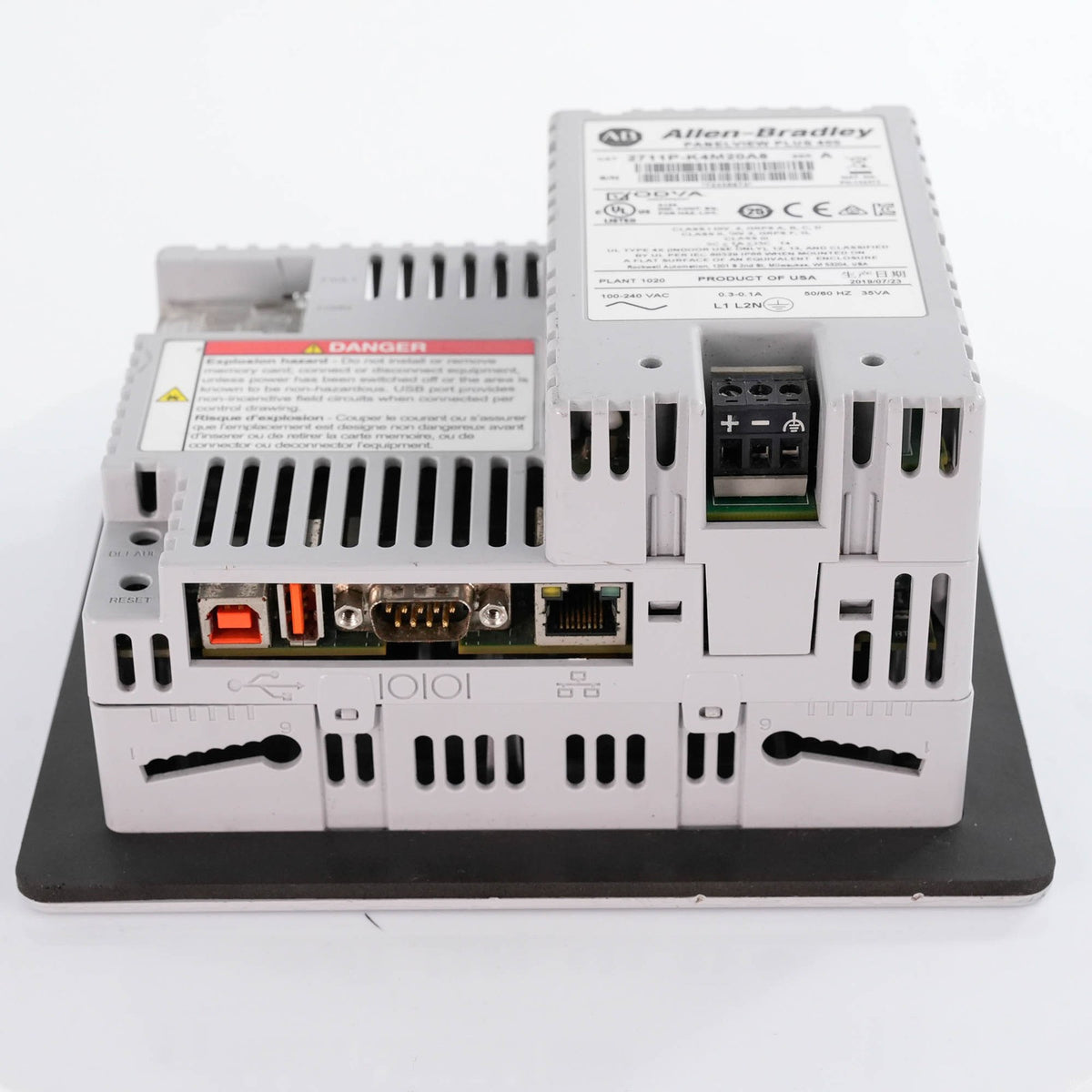 Allen Bradley 2711P-K4M20A8 Ser A PanelView Plus 400 Keypad 100-240VAC