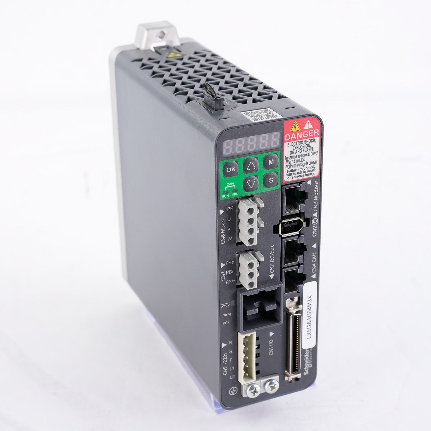 Schneider Electric LXM28AU04M3X Lexium 28 Servo Drive 400W 230V - Open Box