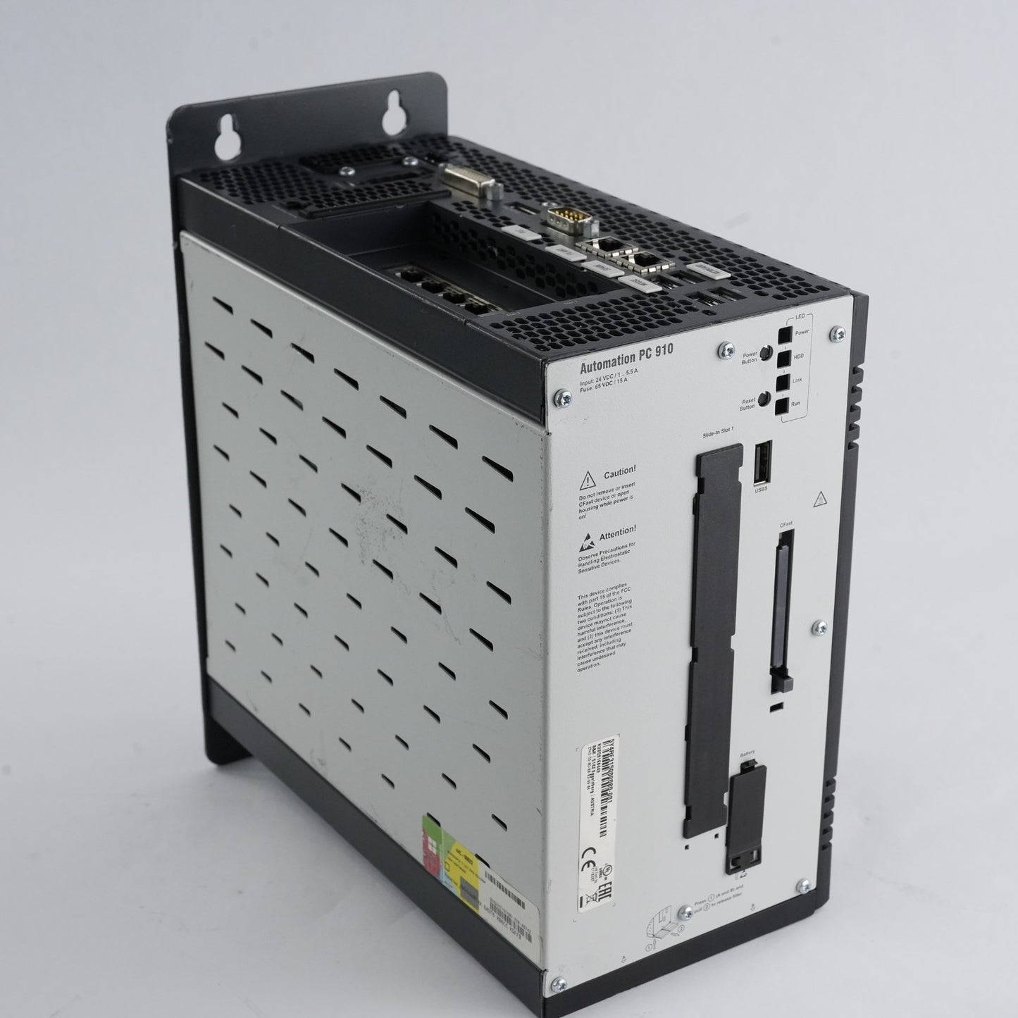 B&R Automation PC 910 5PC910.SX02-00 Rev K0 / 5Y4RF315000080-001 Industrial PC