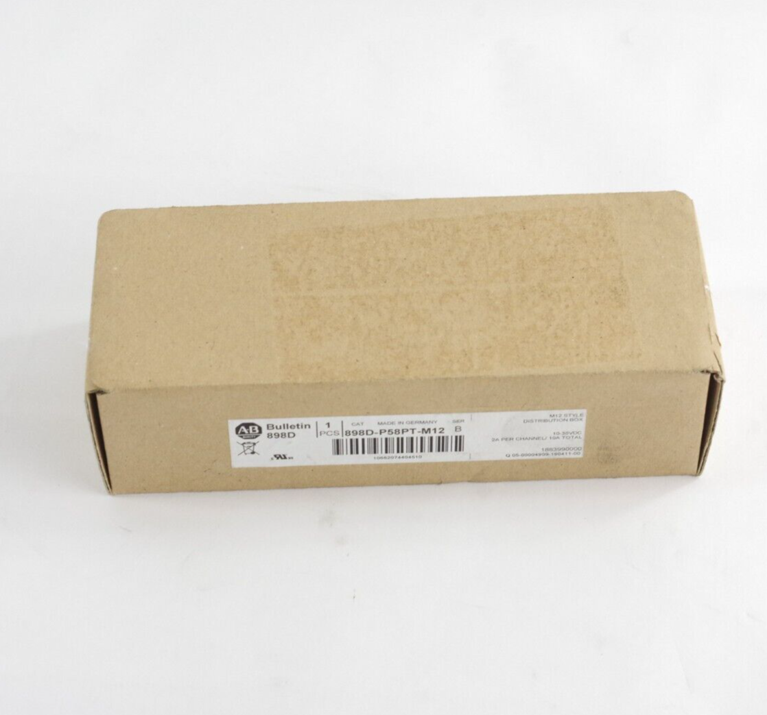 Allen Bradley 898D-P58PT-M12 Ser B Distribution Box