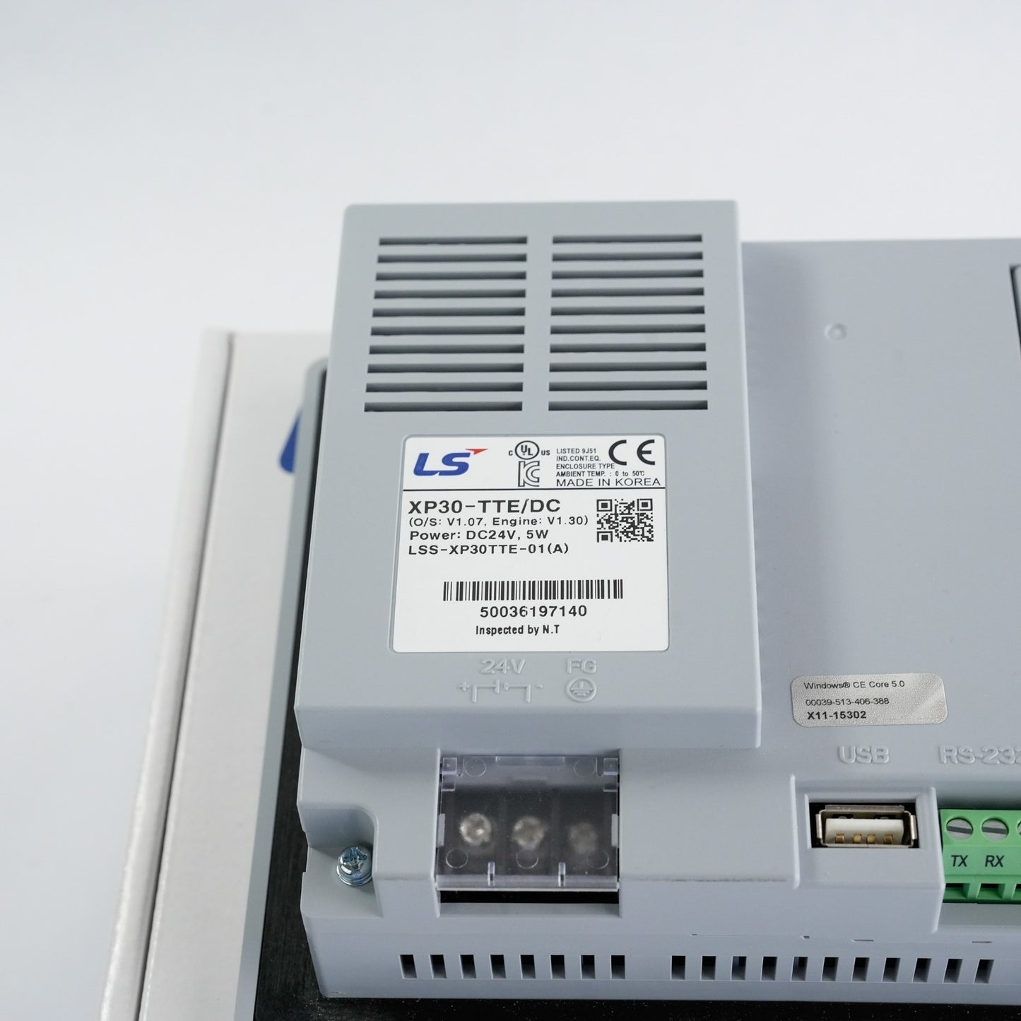 LS Electric XP30-TTE/DC Operator Interface Panel 24VDC LSS-XP30TTE-01 - Open Box