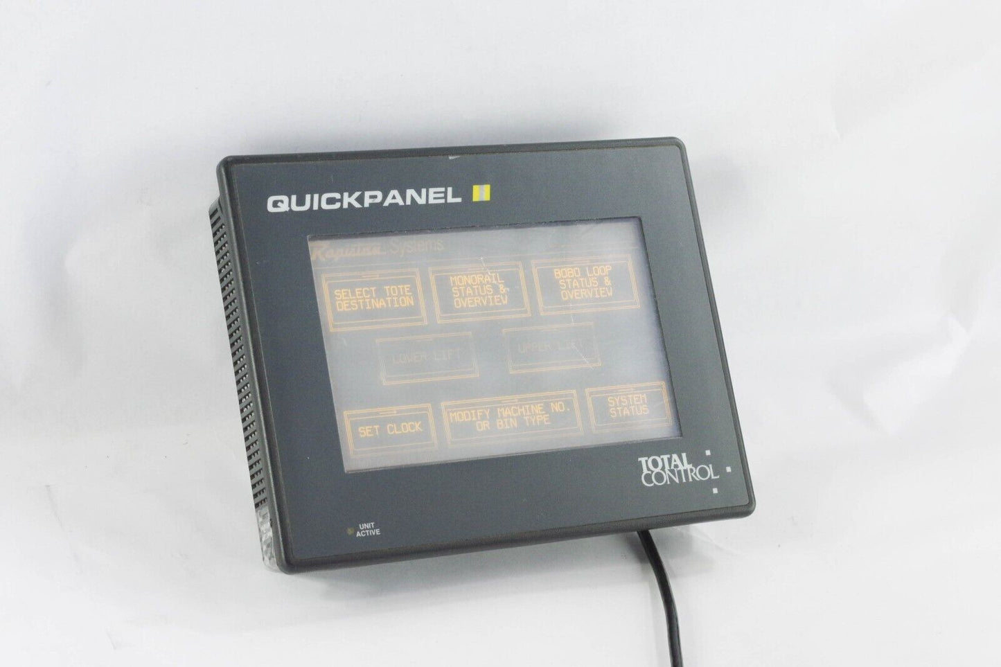 GE Fanuc QuickPanel QP131200E2P-B 120V 9in MonoChrome