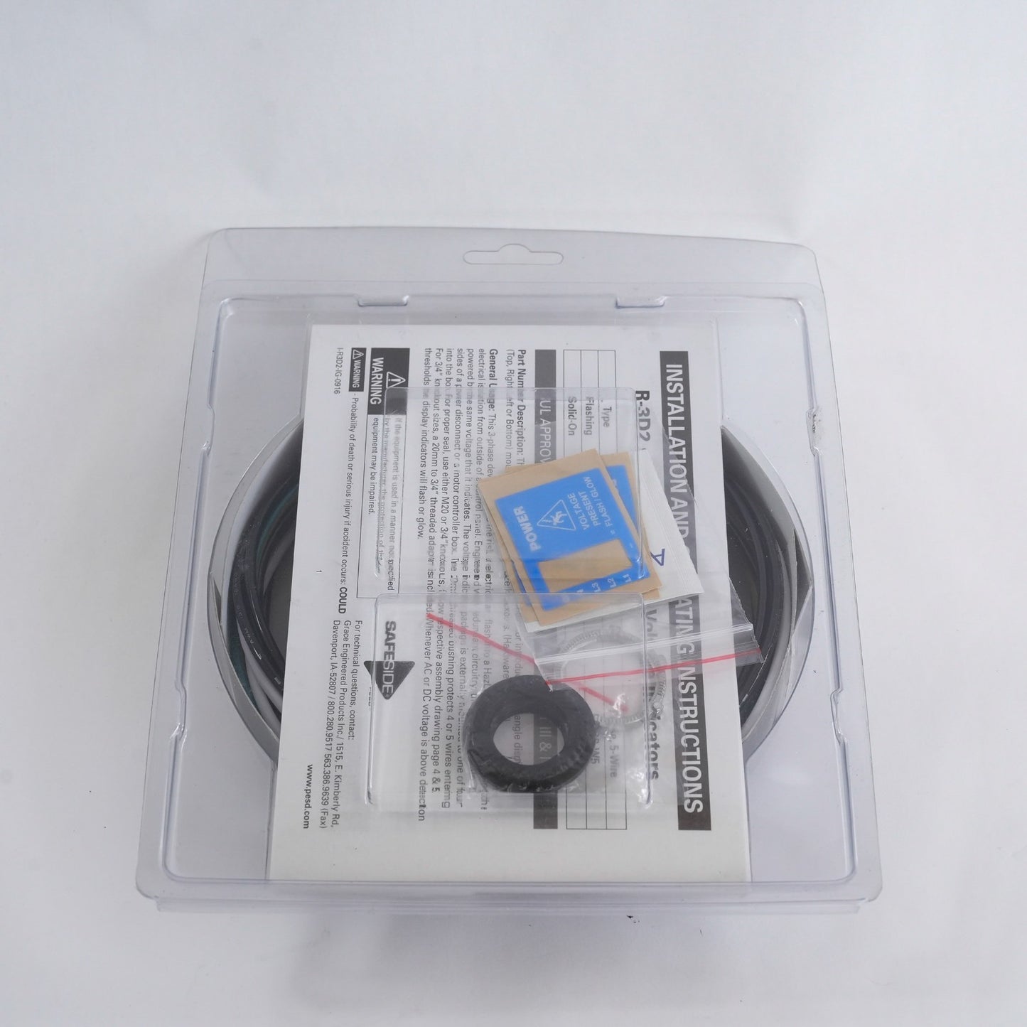 Grace Technologies Flex Mount Voltage Indicator R-3D2-SRW5 / R3D2SRW5