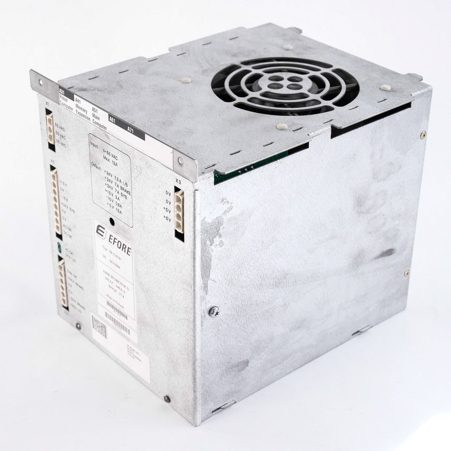 ABB Robotics EFORE SR 92A530 Power Supply Module 3HAC 3462-1 DSQC 374