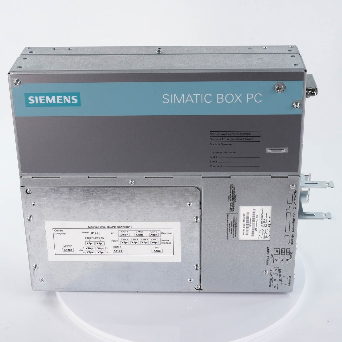 Siemens SIMATIC IPC627C Box PC 6BK1000-6AE10-0AX0 Industrial Computer -installed