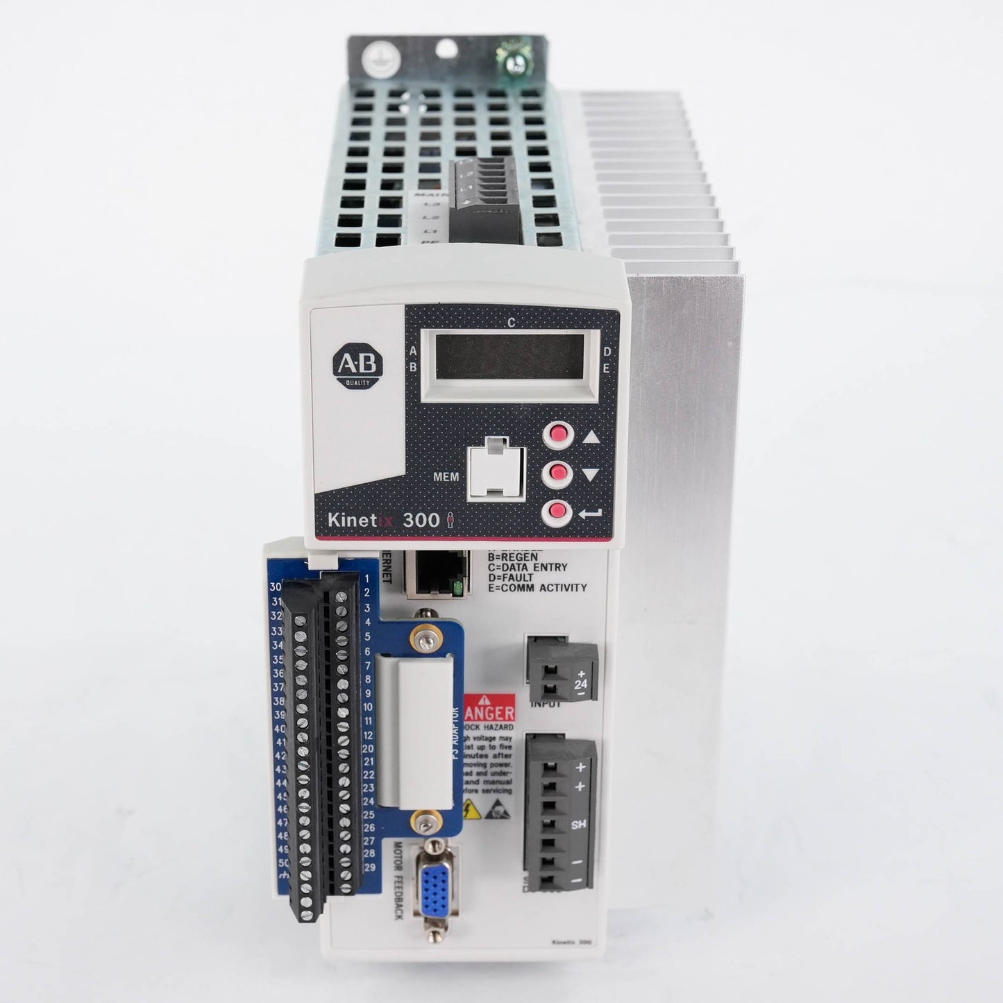 Allen Bradley 2097-V33PR5 Ser A Kinetix 300 Servo Drive 240V 1-Phase 2097V33PR5